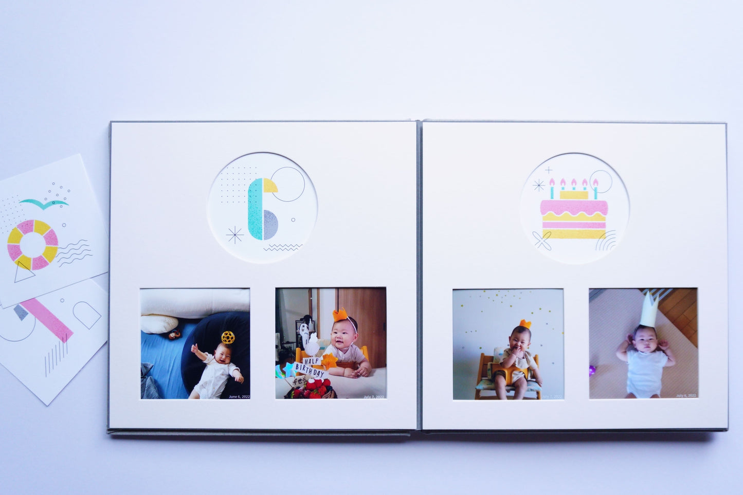 ログカード(イラスト)